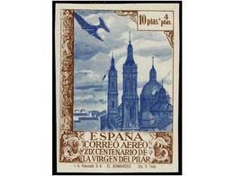 585 ** ESPAÑA. Ed.904/13s. SERIE COMPLETA<B> SIN DENTAR.</B> LUJO. Cat. 665?. - Autres & Non Classés