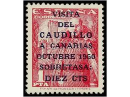 686 ** ESPAÑA. Ed.1083A/B. <B>CANARIAS. CORREO.</B> Serie Completa. I Tirada. LUJO. Cat. 590?. - Sonstige & Ohne Zuordnung