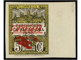 760 ** ESPAÑA: AYUNTAMIENTO DE BARCELONA. Ed.NE 9/16hi. <B>NO EMITIDOS. </B>Serie Completa<B> SOBRECARGA INVERTIDA. </B> - Sonstige & Ohne Zuordnung