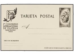 888 ESPAÑA ENTEROS POSTALES. Ed.88/89. <B>PRUEBAS EN NEGRO. 70 Cts.</B> Y <B>3 Pts.</B> RAROS. - Sonstige & Ohne Zuordnung