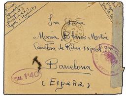 902 ESPAÑA GUERRA CIVIL. 1939. Carta Con El Texto Circulada Desde CAMPO DE CONCENTRACIÓN DE AGDE (Herault, Francia) Sin  - Other & Unclassified