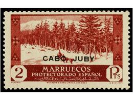 968 ** COLONIAS ESPAÑOLAS: CABO JUBY. Ed.67/84. SERIE COMPLETA, Muy Rara Sin Fijasellos. LUJO. Cat. 1.035?. - Other & Unclassified