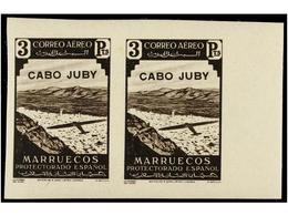 977 ** COLONIAS ESPAÑOLAS: CABO JUBY. Ed.102/11s. SERIE Completa En Parejas <B>SIN DENTAR</B>. LUJO. Cat. +580?. - Autres & Non Classés