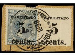 987 CUBA: OCUPACION ESTADOS UNIDOS. Ed.5. <B>PUERTO PRINCIPE. 5 Cent. S. 1/2 Cent.</B> Verde<B> SEGUNDA TIRADA</B> Posic - Altri & Non Classificati