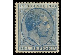 989 * COLONIAS ESPAÑOLAS: FERNANDO POO. Ed.2/4. SERIE COMPLETA. Muy Bonita. Cat. 250?. - Other & Unclassified