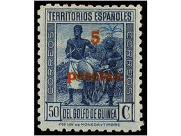 1025 * COLONIAS ESPAÑOLAS: GUINEA. Ed.NE 12/14. <B>NO EMITIDOS. </B>Serie Completa, Muy Bonitos. Cat. 207?. - Sonstige & Ohne Zuordnung