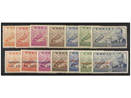 1034 ** COLONIAS ESPAÑOLAS: IFNI. Ed.15A/15G Y 15H/15P. SERIES COMPLETAS. LUJO. Cat. 248?. - Andere & Zonder Classificatie