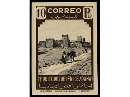 1037 ** COLONIAS ESPAÑOLAS: IFNI. Ed.16/27s. SERIE COMPLETA<B> SIN DENTAR.</B> LUJO. Cat. 175?. - Otros & Sin Clasificación