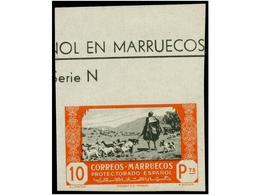 1065 ** COLONIAS ESPAÑOLAS: MARRUECOS. Ed.246/59s. SERIE COMPLETA<B> SIN DENTAR.</B> LUJO. Cat. 165?. - Sonstige & Ohne Zuordnung