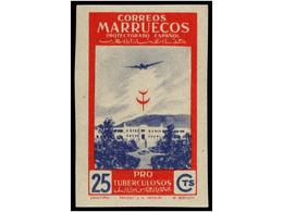 1071 ** COLONIAS ESPAÑOLAS: MARRUECOS. Ed.325/29s. SERIE COMPLETA<B> SIN DENTAR. </B>LUJO. Cat. 110?. - Andere & Zonder Classificatie