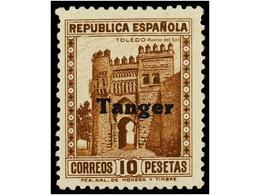 1137 ** COLONIAS ESPAÑOLAS: TANGER. Ed.114/27. SERIE COMPLETA. LUJO. F. Farache. Cat. 207?. - Other & Unclassified