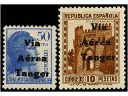 1138 ** COLONIAS ESPAÑOLAS: MARRUECOS. Ed.128/41. SERIE COMPLETA. Rara Sin Fijasellos. F. Farache. Cat. 1.030?. - Other & Unclassified