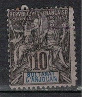 ANJOUAN         N°  YVERT    5     ( 4 )           OBLITERE       ( O   3/06 ) - Used Stamps