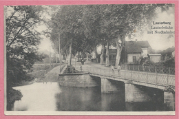 67 - LAUTERBURG - LAUTERBOURG - Lauterbrücke Mit Nordbahnhof - Gare - Lauterbourg