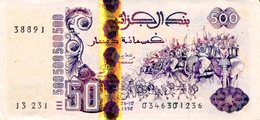 500 Dinars - Type Du 06-10-1998 - Billet Neuf - Argelia