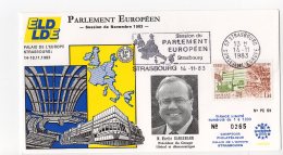 1983 -Strasbourg -Conseil De L'Europe -Parlement Européen -Mr Martin BANGEMANN Pdt Du Groupe Libéral Et Démocratique - Comunità Europea