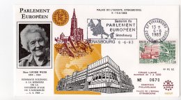 1983 - Strasbourg - Conseil De L'Europe - Hommage Solennel à La Mémoire De La Doyenne D'âge De L'assemblée Mme WEISS - Instituciones Europeas