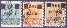 YUGOSLAVIA - SHS  BOSNIA - ERROR  OVPT. INVERT - PORTO. - Used - 1919 - Impuestos