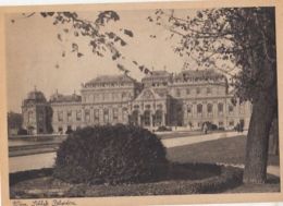 CPA VIENNA- BELVEDERE PALACE, GARDENS, LAKE - Belvedere