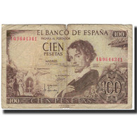 Billet, Espagne, 100 Pesetas, 1965-11-19, KM:150, AB+ - 100 Peseten