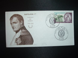 LETTRE TP NAPOLEON BONAPARTE 0,70 OBL.11 XII 1969 PARIS NAPOLEON ET LA POSTE MUSEE POSTAL - Napoleon