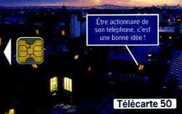 Télécarte 50 : France Telecom Ouvre Son Capital - Opérateurs Télécom