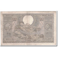 Billet, Belgique, 100 Francs-20 Belgas, 1937, 1937-01-11, KM:107, TB - 100 Franchi & 100 Franchi-20 Belgas