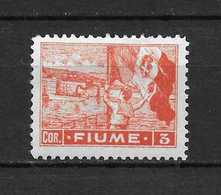 LOTE 1706   /////  (C015)    ITALIA   FIUME   YVERT Nº:  46 *MH - Fiume