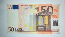 EURO- GERMANY 50 EURO (X) R015 Sign DUISENBERG - 50 Euro