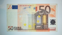 EURO- ITALY 50 EURO (S) J001 Sign DUISENBERG - 50 Euro