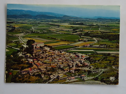 C.P.A. 84  ANSOUIS Et Son Château, Cité Historique, Vue Aérienne - Ansouis