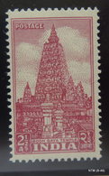 INDIA Year 1949, ARCHEOLOGICAL SERIES 2½a. Bodh Gaya Temple,  MNH, SG 333b - Unused Stamps