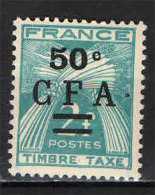 REUNION - 1949 - GRANO - MNH - Segnatasse