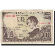 Billet, Espagne, 100 Pesetas, 1965-11-19, KM:150, B - 100 Pesetas
