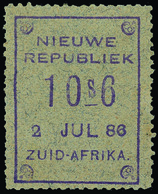 * New Republic - Lot No.820 - Nieuwe Republiek (1886-1887)