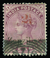 O Zanzibar - Lot No.1223 - Zanzibar (...-1963)