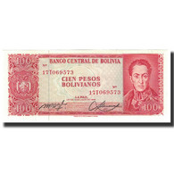 Billet, Bolivie, 100 Pesos Bolivianos, 1962-07-13, KM:163a, NEUF - Bolivia