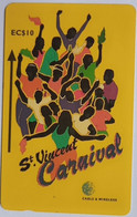 St Vincent And Grenadines 304CSVA EC$10 " St Vincent Carnival  " - San Vicente Y Las Granadinas