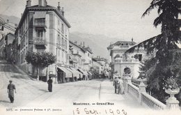 Montreux Grand'Rue - 1902 - Non Envoyée - VD Vaud