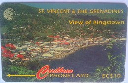 52CSVB View Of Kingston EC$10 - St. Vincent & The Grenadines