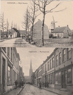 Izeghem Iseghem - Wijk Abeele & Marktstraat - 2 Cartes 1918 - Izegem