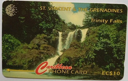 St. Vincent And Grenadines Cable And Wireless 13CSVA  EC$10 " Trinity Falls " - San Vicente Y Las Granadinas