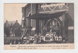 TAMINES / MANIFESTATION PATRIOTIQUE Du 25 MAI 1919 - OFFICE EN PLEIN AIR AUX ALLOUX - Sambreville