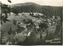 Vesser - Teilansicht - Foto-AK Grossformat 60er Jahre - Verlag Foto-Kupfer Schmiedefeld - Suhl