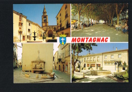 MONTAGNAC  - Hérault - Multivues  4 -  Editions Méridionales  98-0804-  Paypal Sans Frais - Montagnac