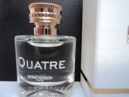 BOUCHERON " QUATRE"  MINI EDP  4,5 ML  ,NEUVE ,   LIRE ET VOIR !! - Miniatures Femmes (avec Boite)