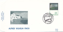 2417  ART P982 FDC   Peintre Et Céramiste Alfred Wilhelm Finch (1854-1930) 7-9-1991 4102 Ougrée €3 - 1991-2000