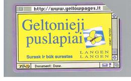 LITUANIA (LITHUANIA) -  1997  YELLOW PAGES        - USED - RIF. 10633 - Publicité