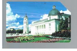 LITUANIA (LITHUANIA) -  1997  CATHEDRAL VILNIUS      - USED - RIF. 10638 - Lituanie