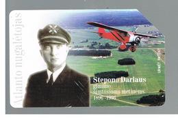 LITUANIA (LITHUANIA) -  1996 S. DARIAUS, PLANE   - USED - RIF. 10647 - Avions